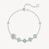 Lucky Persimmon Collection Women Bracelet - Ice-Clear Aqua - FIYTA