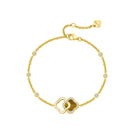 Pulsera de trébol para mujer