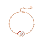 Bracelet en perles d'or pour femme