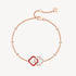 Lucky Persimmon Collection Women Bracelet - Scarlet Fortune - FIYTA