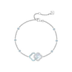 Lucky Persimmon Collection Women Bracelet - Azure Snow Glow - FIYTA