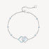 Lucky Persimmon Collection Women Bracelet - Azure Snow Glow - FIYTA