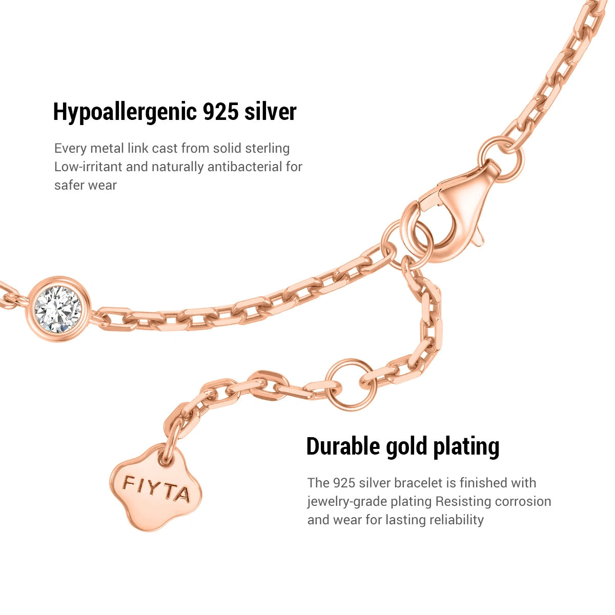 Lucky Persimmon Collection Women Bracelet - Heart-Full - FIYTA