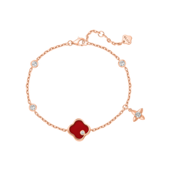 Eastern Grace Collection Women's Watch & Persimmon Bracelet Gift Set - FIYTA