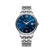 Navy Blue Dial / Silver Strap — Final Sale