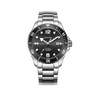 Black Dial / Silver Strap