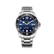 Navy Blue Dial / Silver Strap
