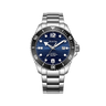 Navy Blue Dial / Silver Strap