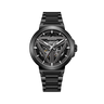 Black Dial / Black Strap / Stainless steel