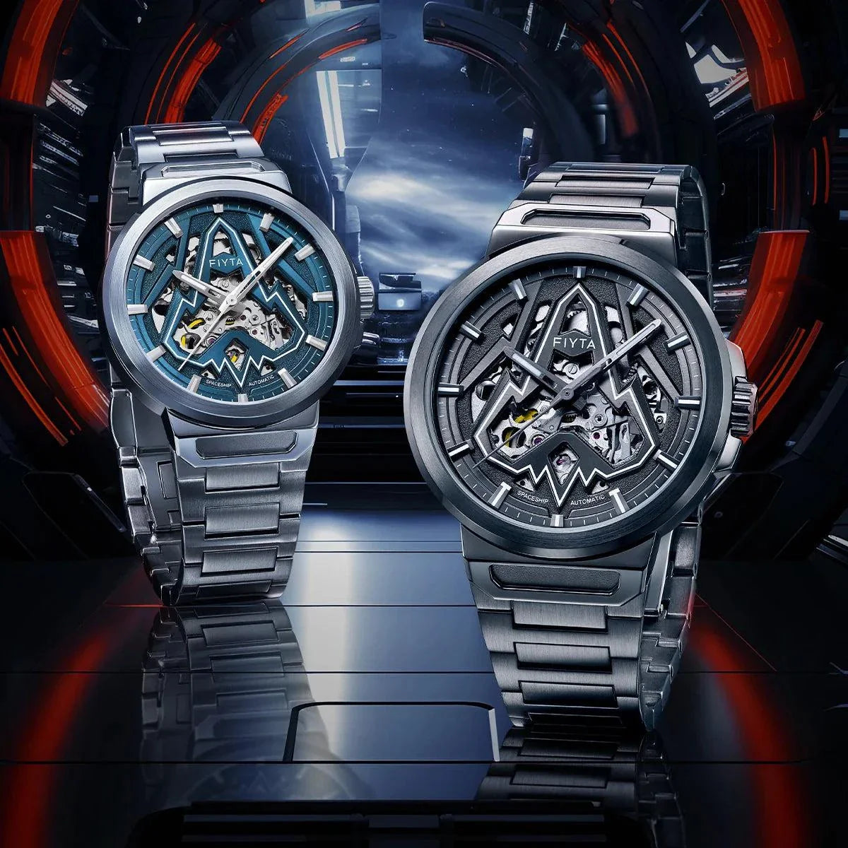 Interstellar Collection "Space Rocket" Men's Mechanical Automatic Watch - FIYTA