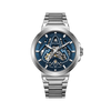 FIYTA Space Rocket Men's Automatic Watch DGA35011.WLW product view (Navy Blue Dial / Silver Strap)