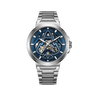 Navy Blue Dial / Silver Strap