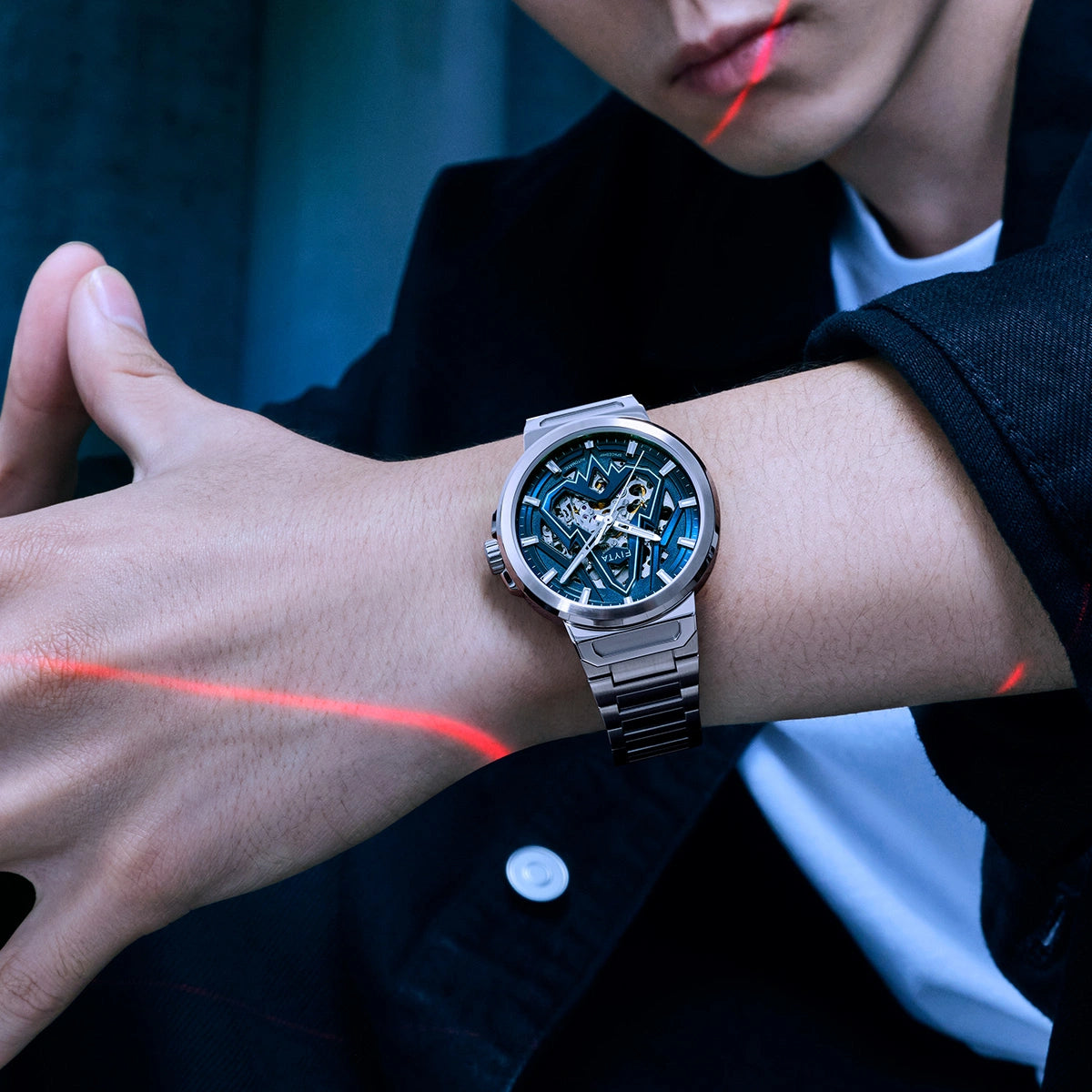 Interstellar Collection "Space Rocket" Men's Mechanical Automatic Watch - FIYTA
