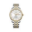 White Dial / Gold & Silver Strap