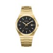 Black Dial / Gold Strap