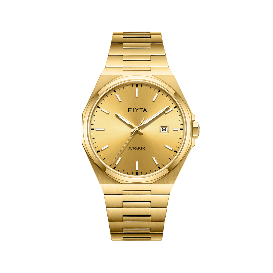 Classic Collection Golden Era Men's Mechanical Watch (No Returns Or Exchanges) - FIYTA (DGA802099.GGG)