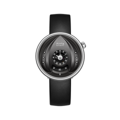 Interstellar Collection "Space Shuttle" Men's Mechanical Watch - FIYTA (Black Dial / Black Strap)
