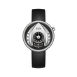 Silver Dial / Black Strap