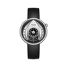 Silver Dial / Black Strap
