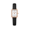 White Dial / Black Strap