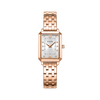 FIYTA Roman Radiance Bracelet Women's Quartz Watch DL21007.PWP product view (White Dial / Rose Gold Strap / Stainless steel (DL21007.PWP))