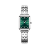 FIYTA Roman Radiance Bracelet Women's Quartz Watch DL21007.WNW product view (Mint Green Dial / Silver Strap)