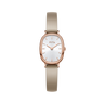 White Dial / Grey Strap