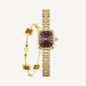 Tiger's Eye Clover Bracelet