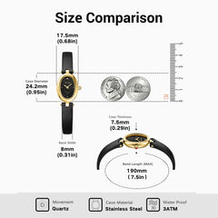 Little Golden Bean Watches for Women - FIYTA (DL21015.GBB)