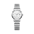 White Dial / Silver Strap