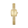 FIYTA Cushion Plus Women's Quartz Watch DL865031.GGG product view (Gold Dial / Gold Strap)