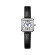 Silver Dial / Black Strap