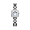 FIYTA Mini Retro Square Women's Quartz Watch DL865035.WWW product view (Mother-of-Pearl Dial / Silver Strap) (DL865035.WWW)