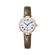 Silver Dial / Brown Strap