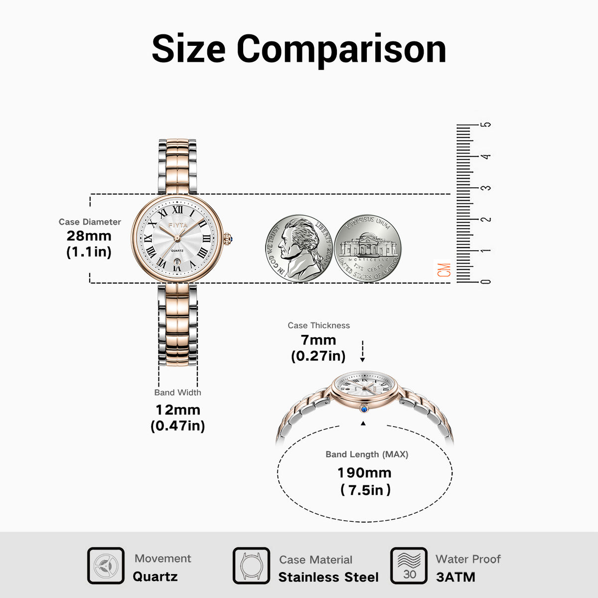 Enchanting Collection Women's Quartz Watches - FIYTA