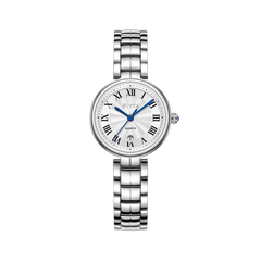 FIYTA Little Bliss Women's Quartz Watch DL865037.WWW product view (Silver Dial / Silver Strap)