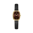 Brown Dial / Black Strap / Leather (DL865042.GKB)