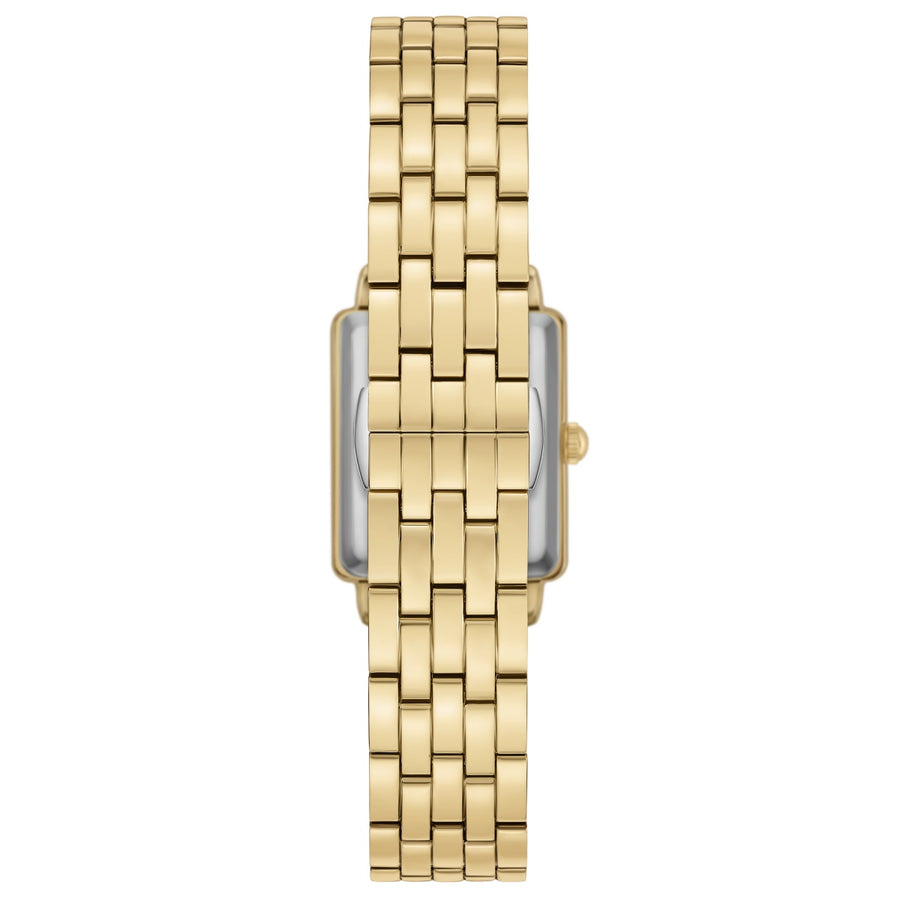 FIYTA Vior Women's Quartz Watch DL865050.GWG detail photo (White Dial / Gold Strap)