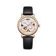 White Dial / Black Strap