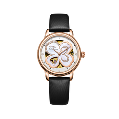 Clover Collection Ladies' Classic Diamond Automatic Watch - FIYTA (DLA862003.PWB)