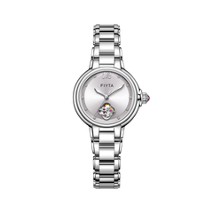 FIYTA LA865022.WZW front view (Purple Dial / Silver Strap)