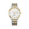 White Dial / Gold & Silver Strap