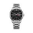 Black Dial / Silver Strap