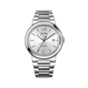 FIYTA Heart Lock Men's Automatic Watch GA803002.WWW product view (Silver Dial / Silver Strap / Stainless steel (GA803002.WWW))