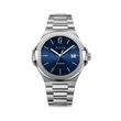Navy Blue Dial / Silver Strap