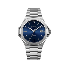 FIYTA Astronaut Automatic Men's Automatic Watch GA856000.WLW product view (Navy Blue Dial / Silver Strap)
