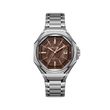 Brown Dial / Silver Strap
