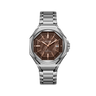 Brown Dial / Silver Strap