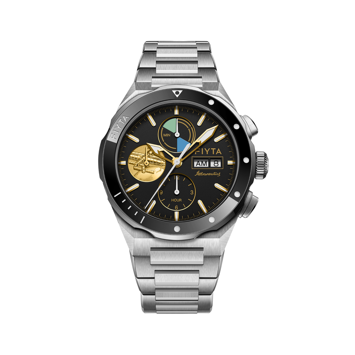 Aeronuatics Collection Space Station Men's Mechanical Automatic Watch-Limited Edition - FIYTA