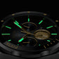 Aeronuatics Collection "Moon" 18K Gold Men's Mechanical Automatic Watch - FIYTA